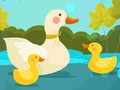 Trò chơi Mẹ vịt và vịt con ghép hình trực tuyến