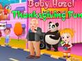Trò chơi Baby Hazel. Vui mừng Lễ Tạ Ơn trực tuyến