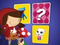 Trò chơi Phù hợp với thẻ nhớ của cô bé quàng khăn đỏ  trực tuyến