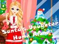 Trò chơi Con gái của Santa ở nhà một mình trực tuyến