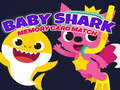 Trò chơi Phù hợp với thẻ nhớ Baby Shark  trực tuyến