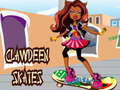 Trò chơi Giày trượt Clawdeen  trực tuyến