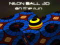 Trò chơi Neon Ball 3d trên đường chạy  trực tuyến