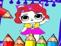 Trò chơi Sách tô màu cho búp bê  trực tuyến