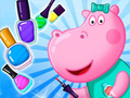 Trò chơi Salon Hippo Manicure trực tuyến