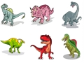 Trò chơi Thẻ Dino  trực tuyến