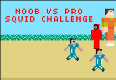 Trò chơi Noob vs Pro Squid Challenge trực tuyến