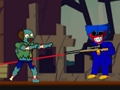 Trò chơi Huggy Wuggy vs Zombies trực tuyến