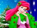 Trò chơi Ariel The Little Mermaid Christmas Dress Up  trực tuyến