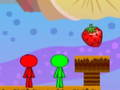 Trò chơi Stickman Bros ở Fruit Island 2 trực tuyến