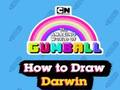 Trò chơi Thế giới tuyệt vời của Gumball Cách vẽ Darwin  trực tuyến