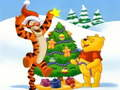 Trò chơi Winnie The Pooh Giáng sinh Pligsaw trực tuyến