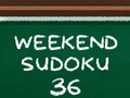 Trò chơi Sudoku cuối tuần 36  trực tuyến