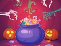 Trò chơi Quái vật Halloween dễ thương  trực tuyến