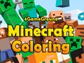 Trò chơi Sách tô màu Minecraft  trực tuyến