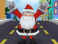 Trò chơi Vận động viên lướt ván Santa City Run  trực tuyến