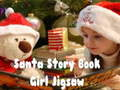 Trò chơi Câu chuyện về ông già Noel Xếp hình cô gái trong sách  trực tuyến