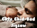 Trò chơi Ghép hình bố con dễ thương  trực tuyến
