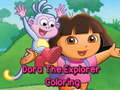 Trò chơi Dora The Explorer tô màu  trực tuyến