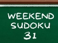 Trò chơi Sudoku cuối tuần 31  trực tuyến