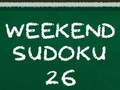 Trò chơi Sudoku cuối tuần 26  trực tuyến