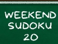 Trò chơi Sudoku cuối tuần 20  trực tuyến