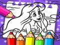 Trò chơi Ariel cuốn sách tô màu nàng tiên cá trực tuyến