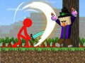 Trò chơi Stickman vs Craftsman trực tuyến
