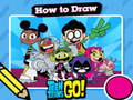 Trò chơi Nóng để vẽ Teen Titans đi! trực tuyến