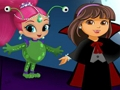 Trò chơi Nick jr. Lễ diễu hành hóa trang Halloween  trực tuyến