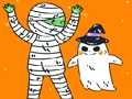 Trò chơi Ghép hình quái vật Halloween  trực tuyến