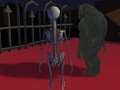 Trò chơi Thử thách chơi Parkour Halloween dành cho 2 người chơi  trực tuyến