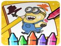 Trò chơi Tô màu Minion  trực tuyến