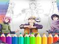 Trò chơi Sách tô màu Naruto Shippuden  trực tuyến