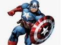 Trò chơi Sách tô màu cho Captain America  trực tuyến