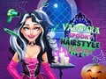 Trò chơi Thử thách kiểu tóc ma quái Vampira  trực tuyến