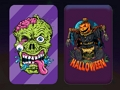 Trò chơi Ký ức quái vật Halloween  trực tuyến