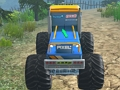 Trò chơi Xe tải quái vật Montain Offroad  trực tuyến