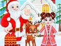 Trò chơi Bé Taylor tuần lộc Giáng sinh vui vẻ  trực tuyến