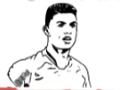 Trò chơi Sách tô màu Ronaldo  trực tuyến