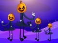 Trò chơi Bí Ngô Halloween Thoát Khỏi Rừng  trực tuyến