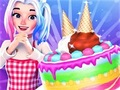 Trò chơi Bánh nấu ăn búp bê dễ thương  trực tuyến