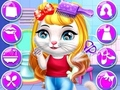 Trò chơi Tiệm làm tóc Chic Baby Kitty  trực tuyến