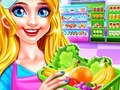 Trò chơi Siêu thị cô gái dọn dẹp  trực tuyến