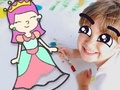 Trò chơi Sách Tô Màu: Hoàng Tử Và Công Chúa  trực tuyến