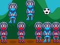 Trò chơi Bóng đầu ninja  trực tuyến