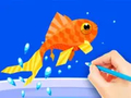 Trò chơi Sách tô màu: Con cá  trực tuyến