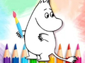 Trò chơi Sách tô màu: Moomin  trực tuyến