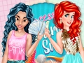 Trò chơi Hoán đổi tủ quần áo của Jasmine và Ariel  trực tuyến