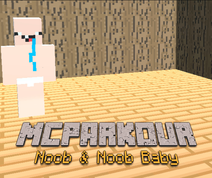 Trò chơi Mc parkour noob và noob baby trực tuyến